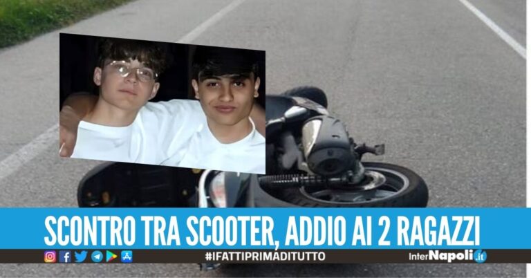 Alessandro e Vincenzo muoiono nell'incidente, lacrime in Irpinia