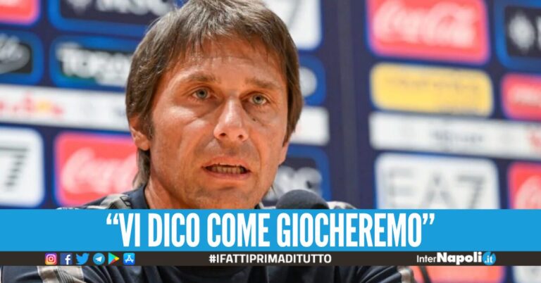 Conte: “Con Osimhen c’è un accordo. La coppia Lobotka-Anguissa è fortissima, Olivera e Di Lorenzo braccetti”