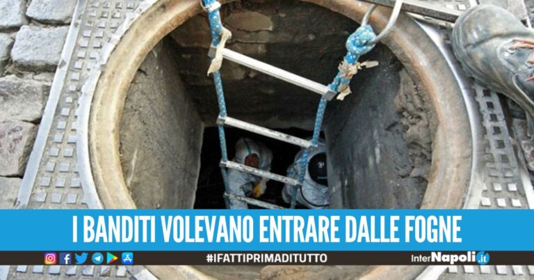 Banda del buco tenta il colpo alla posta a Giugliano, trovato il tunnel