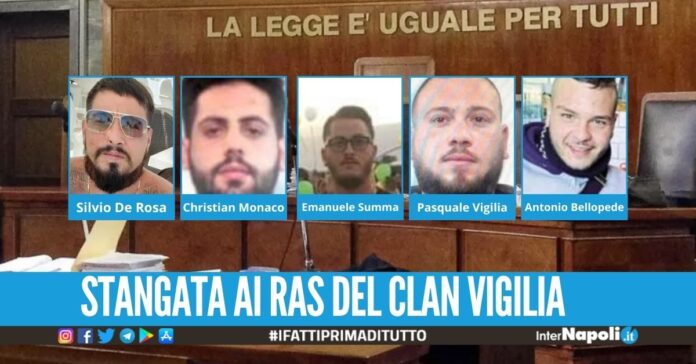 Camorra e droga a Soccavo, oltre mezzo secolo di carcere per i Vigilia