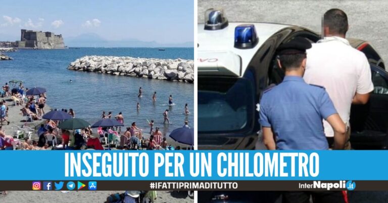 Furto sugli scogli del Lido Mappatella, 31enne arrestato dopo la fuga con un borsello