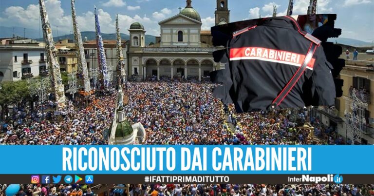 Viola l’obbligo di soggiorno per andare alla Festa Gigli di Nola, arrestato 43enne
