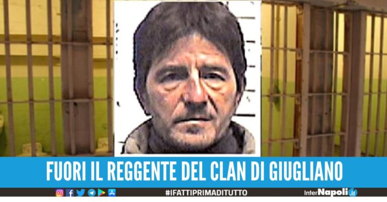 Clan Mallardo, scarcerato il boss Giuliano Amicone