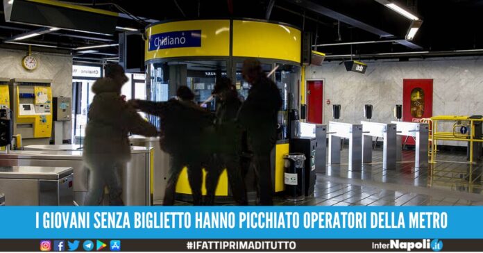 aggressione stazione chiaiano