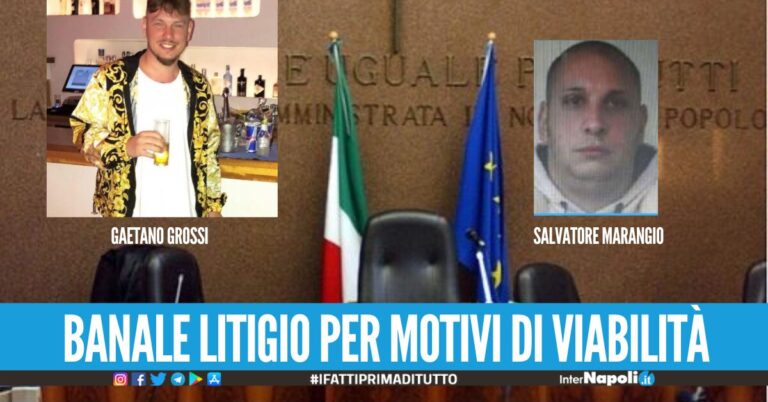 Ucciso dopo la lite in strada a Napoli, cancellato l’ergastolo per Gaetano Grossi