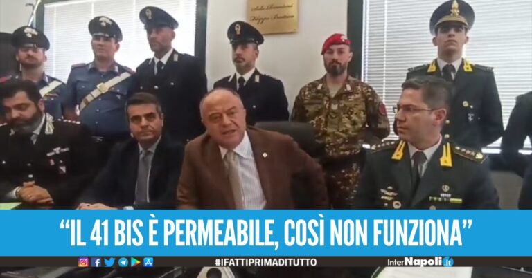 Il Procuratore Gratteri spara a zero contro il 41 bis: "Com'è ora non funziona, servono modifiche"