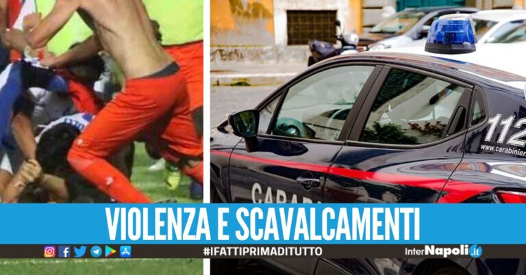 Pugno a un calciatore e disordini durante Lacco Ameno- Puteolana, emessi 6 Daspo