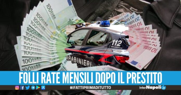 Fermati 3 usurai legati alla camorra, tassi d'interesse oltre il 100%