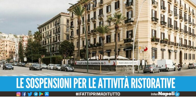 Fratelli la Bufala e Bar Napoli chiusi dai carabinieri, scattano le multe