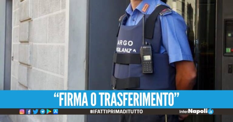 Guardie giurate sfruttate e minacciate, le estorsioni anche in Campania: dirigenti nei guai