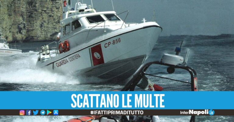 In fuga sulla moto d'acqua a Castellammare, beccati 3 ragazzi