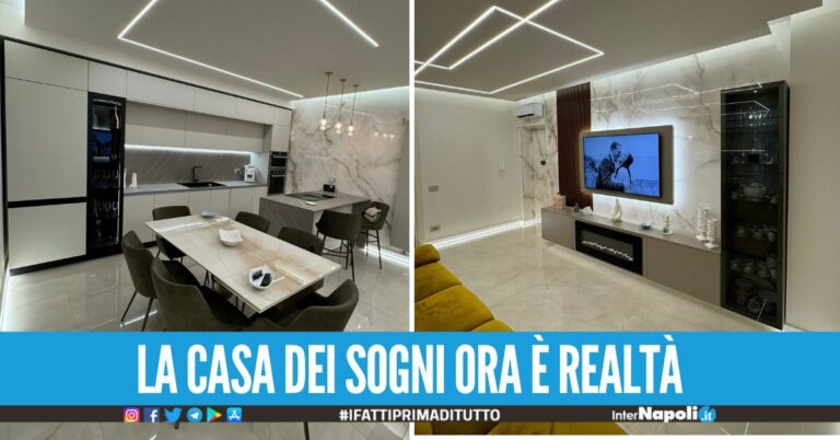 La casa dei sogni ora è realtà, Mario Mario e la sua famiglia presentano sui social la nuova abitazione a Giugliano