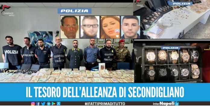 Maxi sequestro alla famiglia Bosti da 9 mln di euro soldi, gioielli, diamanti e orologi di lusso
