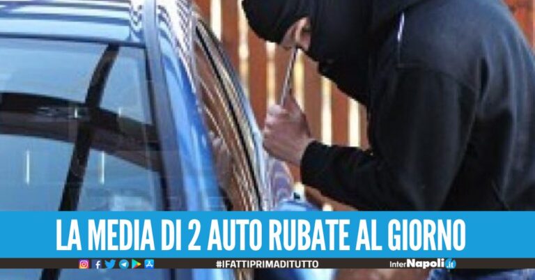 Oltre 500 euro rubate nei primi mesi del 2024, la statistica dei carabinieri di Casoria