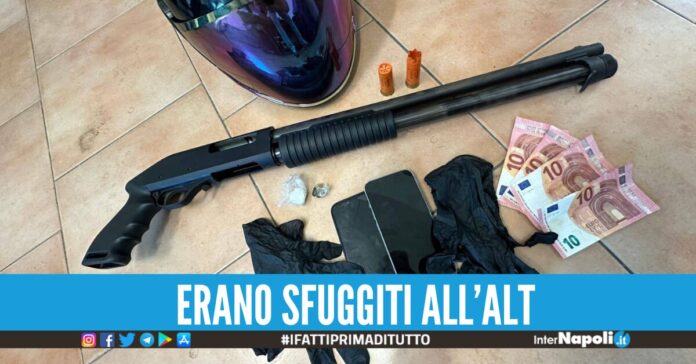 droga fucile a pompa napoli