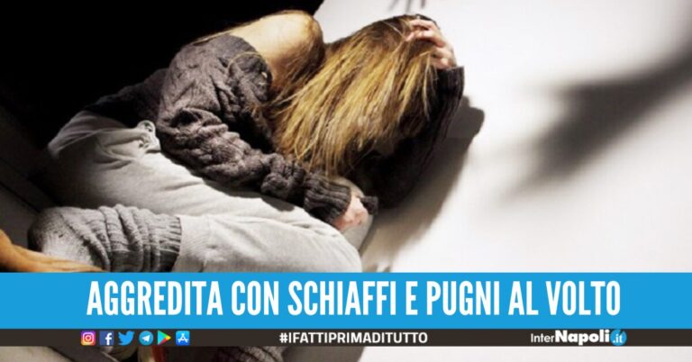 castel volturno picchia la compagna per gelosia