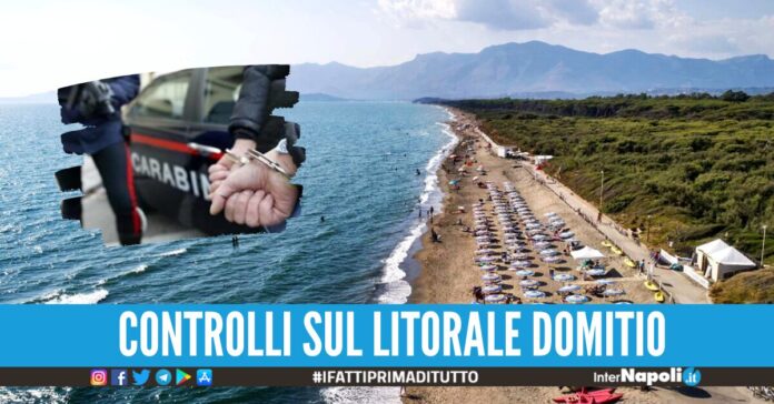 spaccio di droga baia domizia