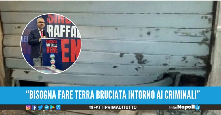 raid contro negozio autosalone casoria sindaco
