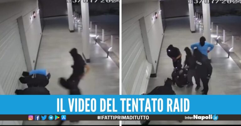 tentato furto stazione di servizio somma vesuviana
