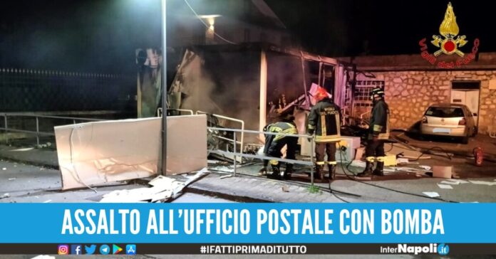 assalto all'ufficio postale avellino