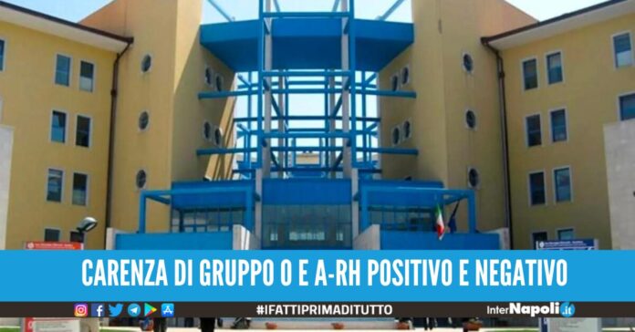 carenza di sangue ospedale moscati avellino
