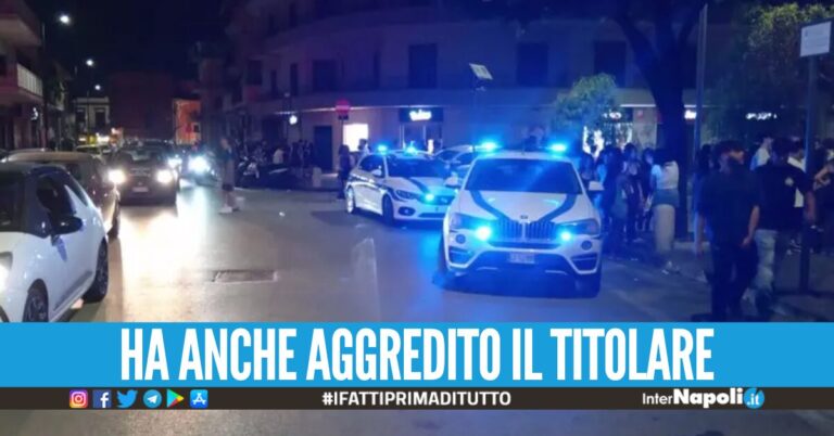 Evade dai domiciliari per andare al bar ma non paga il conto, arrestato nel Napoletano
