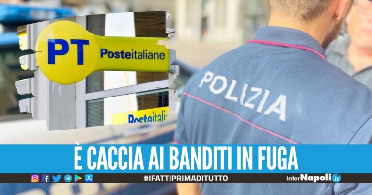 Banda del buco in azione alle Poste a Napoli, bottino da oltre 400mila euro