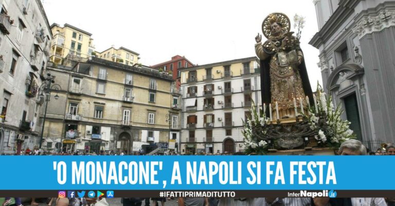 Rione Sanità in festa per 'o Monacone, il quartiere celebra San Vincenzo Ferrer