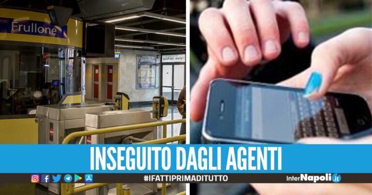Scippa il cellulare ad una ragazzina alla metropolitana di Frullone, 26enne in manette