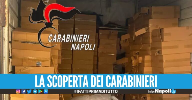 Maxi sequestro di sigarette di contrabbando a Scampia, 1550 kg di ‘bionde’ in un box