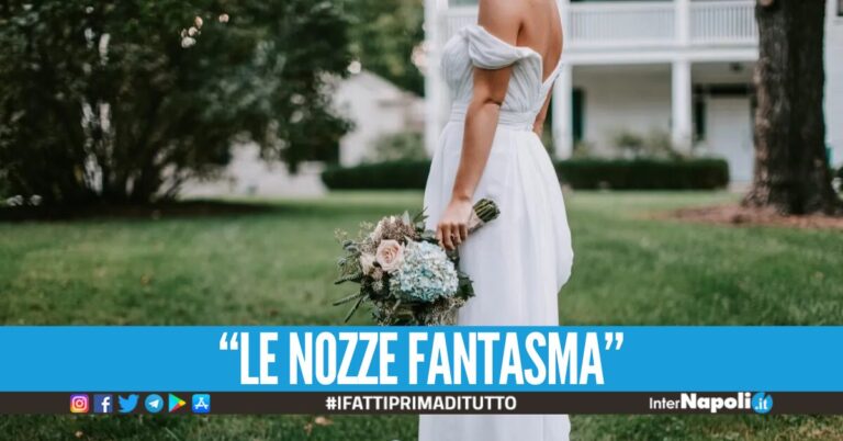 Organizza il suo matrimonio ma sposo e invitati non esistono, ad attenderla solo il parroco