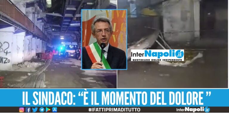 Tragedia a Scampia, 800 persone evacuate dalla Vela Celeste dopo il crollo