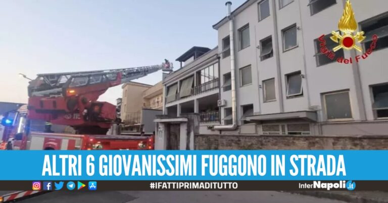 Rogo in casa nel Casertano, due ragazzini salvati dai Vigili del Fuoco