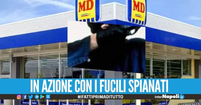 Rapina al supermercato Md tra Giugliano e Mugnano, presi 2 ragazzi