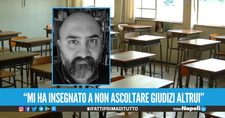 Malore nella notte per il prof Enzo, lacrime nel Napoletano