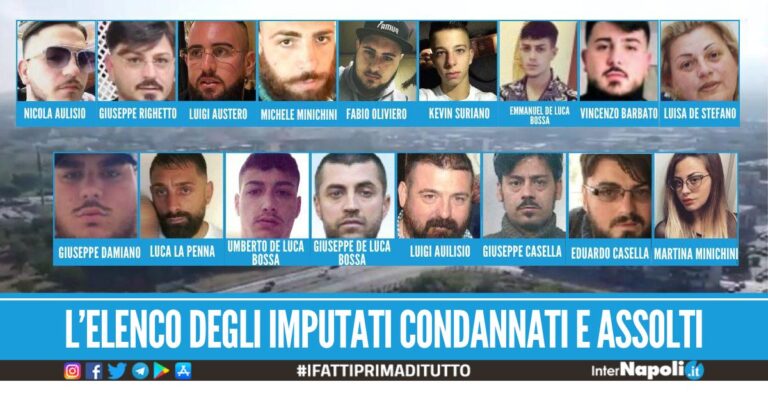 Mala di Ponticelli, arriva la stangata per boss e ras dei De Luca Bossa