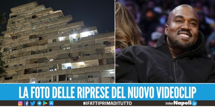 Kanye West a Napoli, l'indizio della foto scatta alle Vele di Scampia