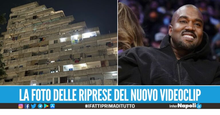 Kanye West a Napoli, l'indizio della foto scatta alle Vele di Scampia