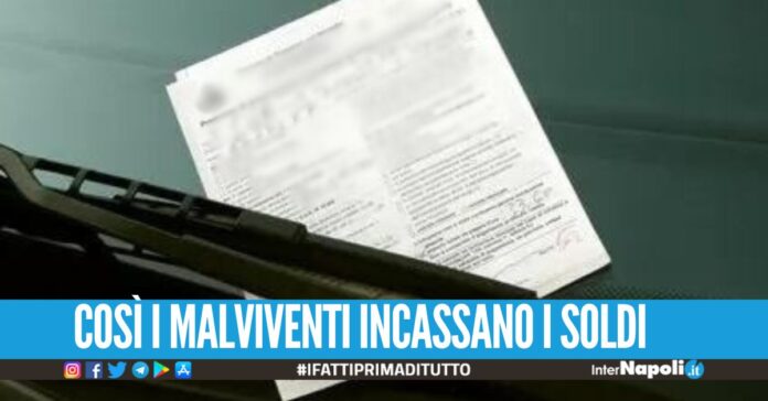 Falsi verbali sulle auto a Napoli, torna la 'truffa della multa'