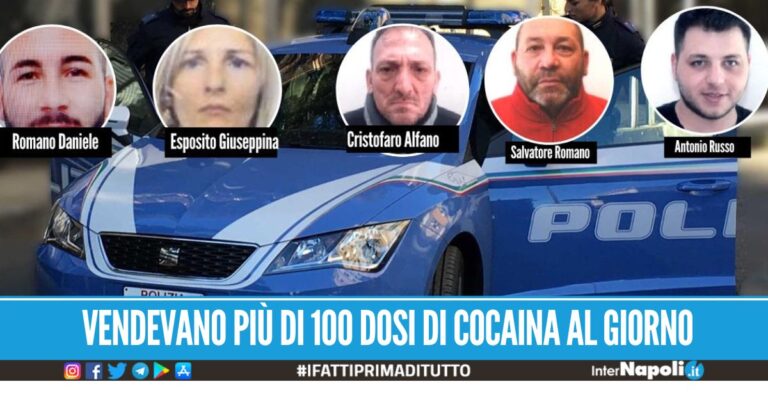 Droga delivery a San Pietro a Patierno, stangata per il gruppo Romano.