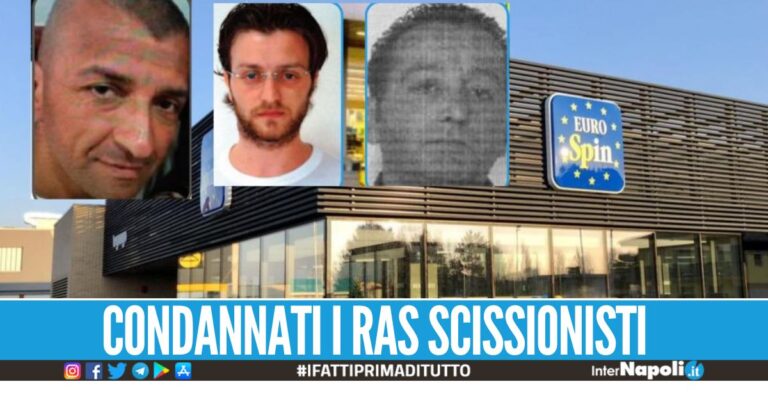 Racket all’Eurospin a Melito, condannati gli Amato-Pagano: si ‘salva’ solo Murolo
