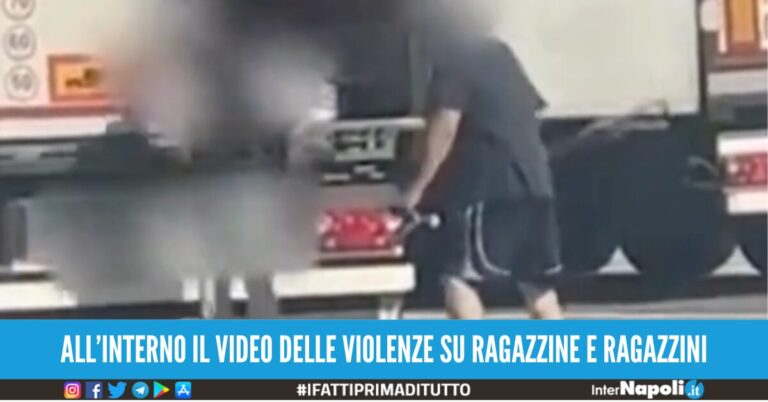 Camionista frusta i migranti:  le scioccanti immagini diventate virali