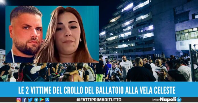 crollo vela celeste margherita roberto