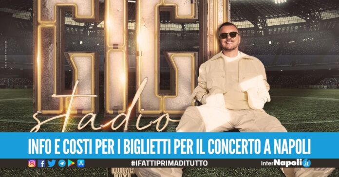 Gigi D'Alessio raddoppia, nuova data per il concerto al Maradona