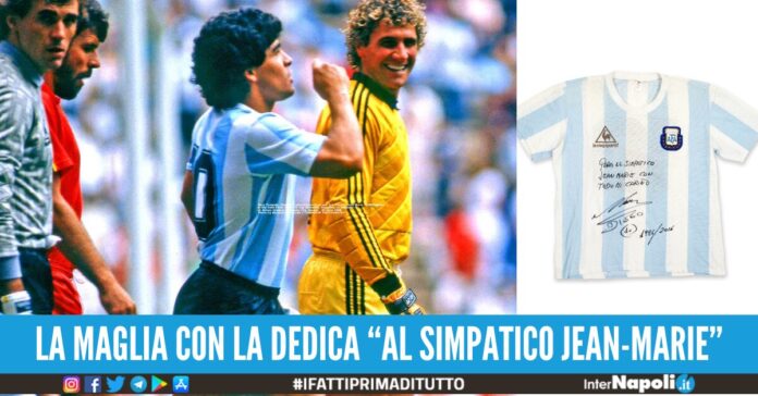 maradona asta pfaff maglia