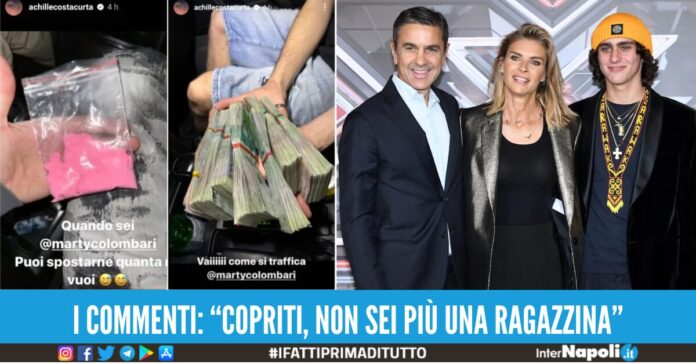 martina colombari alessandro costacurta achille