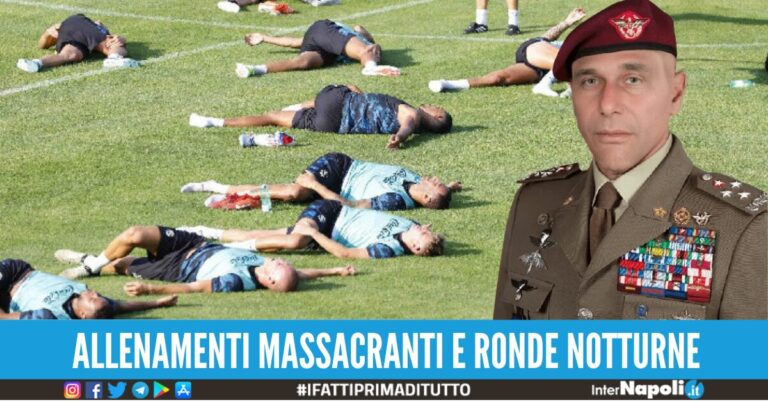 napoli ritiro conte dimaro allenamenti