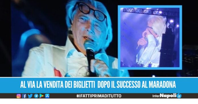 Dopo il grande successo del suo concerto – evento allo stadio Diego Armando Maradona di Napoli, il 29 giugno, di fronte a più di 40