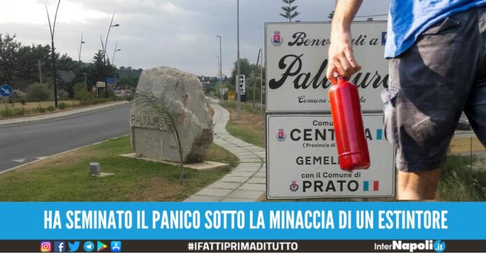 palinuro aggressione autobus