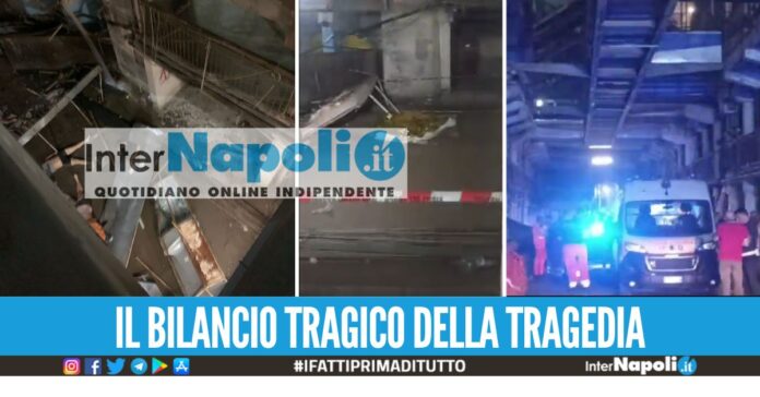 Crollo nella Vela a Scampia, identificate le 2 vittime: 13 i feriti